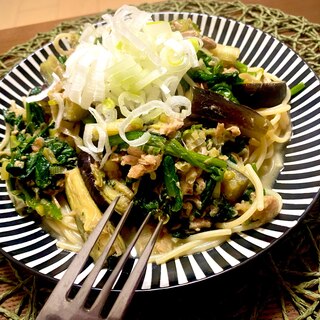 野菜たっぷり和風パスタ☺